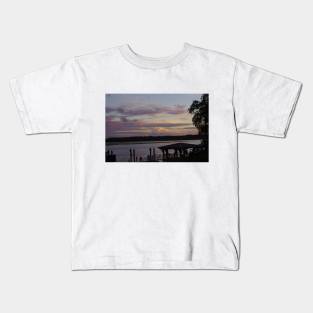 South Carolina Sunset Kids T-Shirt